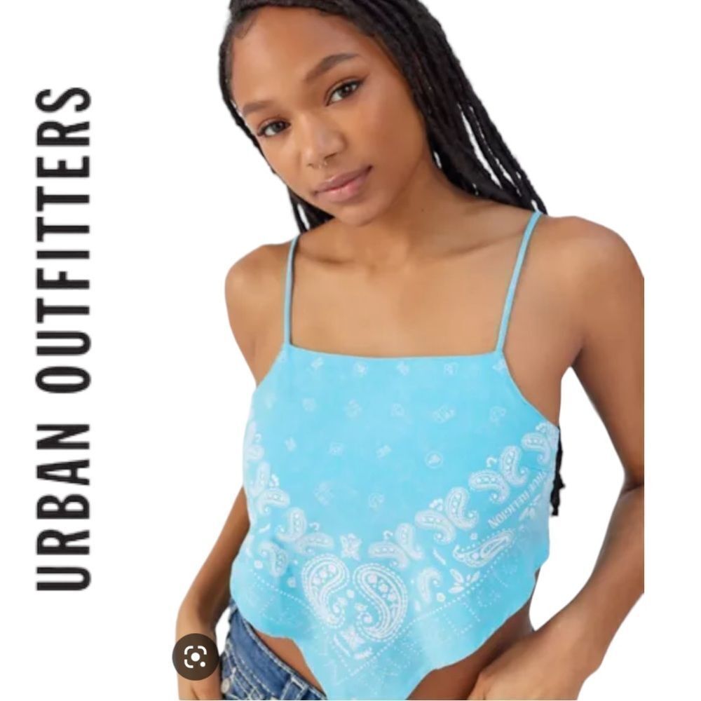 NEW True Religion Urban Outfitters UO Bandana Cami Top L